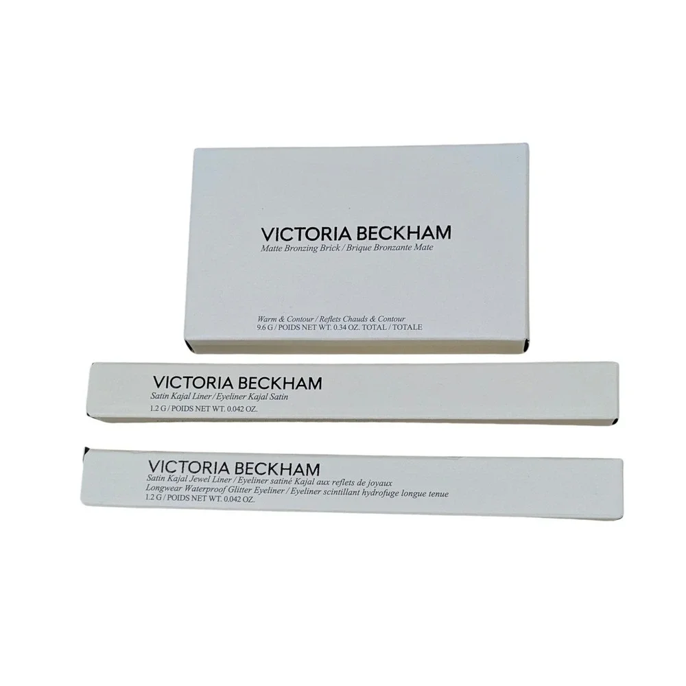 Victoria Beckham Bronzing Brick 05 Terracotta Satin Kajal Liner Copper Gold Lame